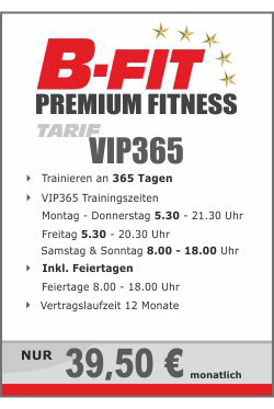 VIP365 - An 365 Tagen im Jahr trainieren
